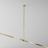 Крепление потолочное MAYTONI LONG FLARITY TRA159С-S1-BS одинарное 700мм латунь TRA159C-S1-BS