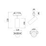 Трековый светильник MAYTONI FOCUS LED TR019-2-10W4K-W